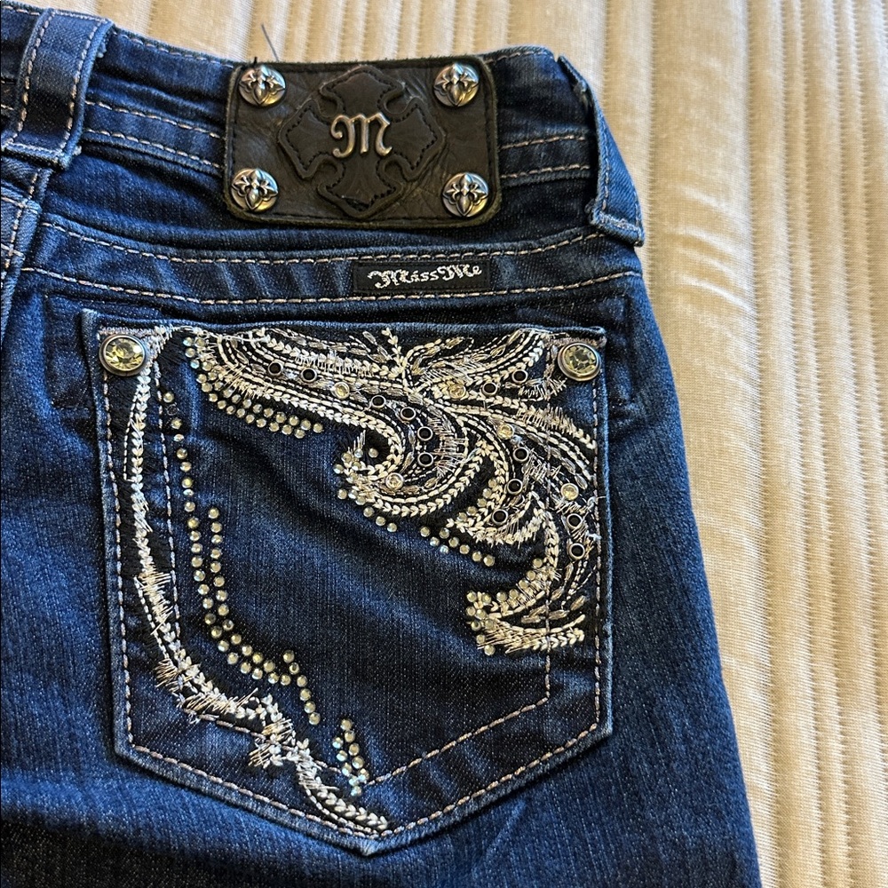 Miss me 24 Capri jeans ADORABLE - Picture 8 of 9